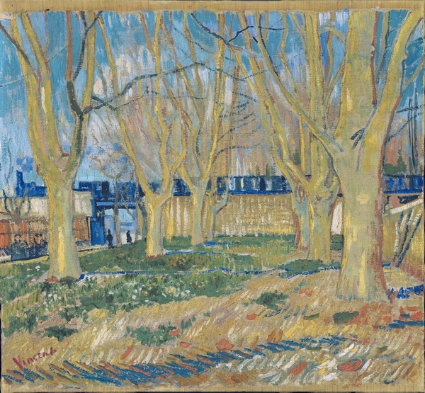 Avenue of Plane Trees near Arles Station, 1888