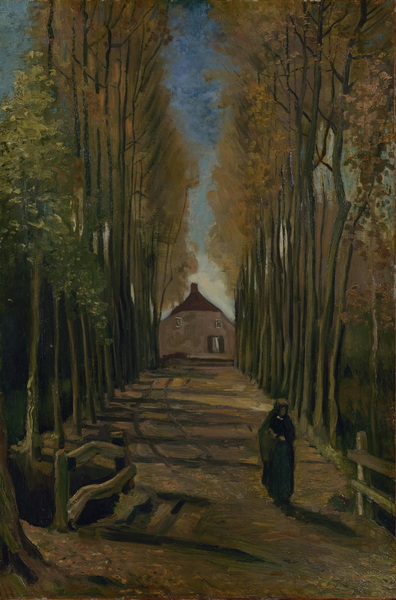 Avenue of Poplars at Sunset, 1884