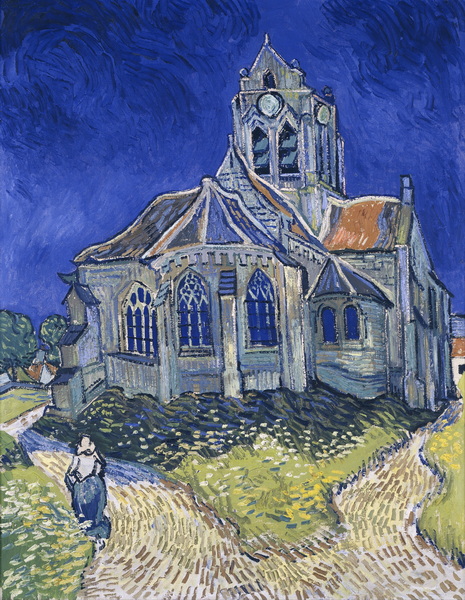 Church at Auvers (aka The Church at Auvers), 1890