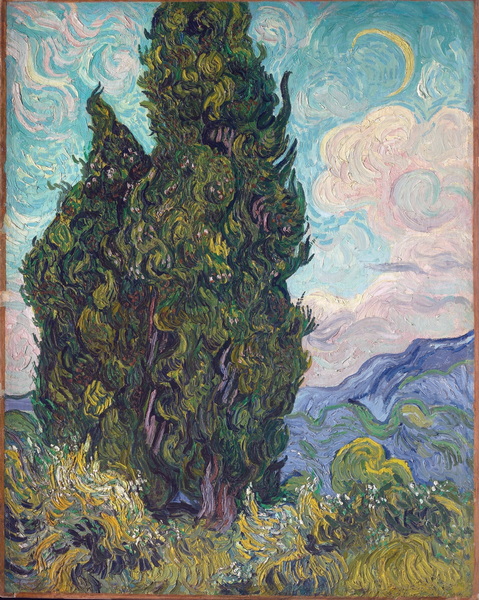 Cypresses, 1889