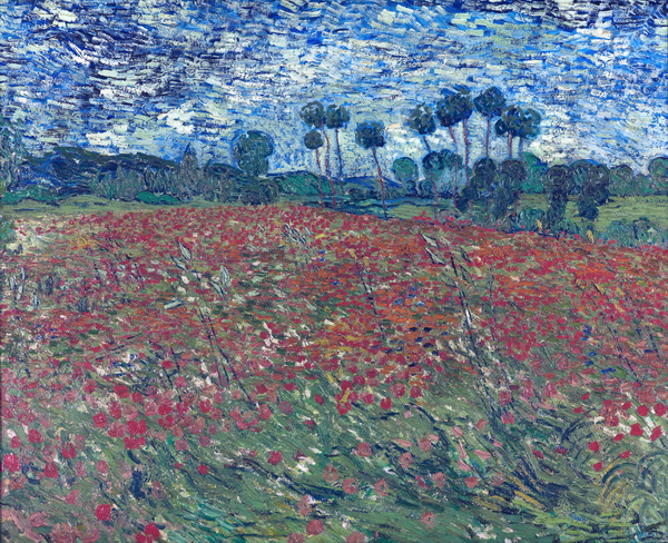 Fields with Poppies, 1890