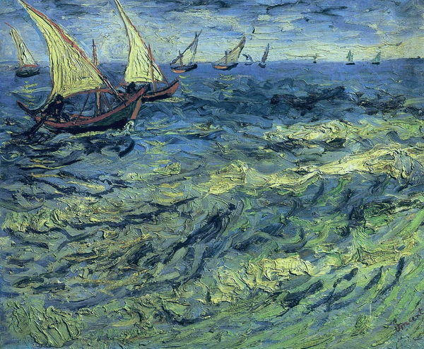 Fishing Boats at Sea, 1888