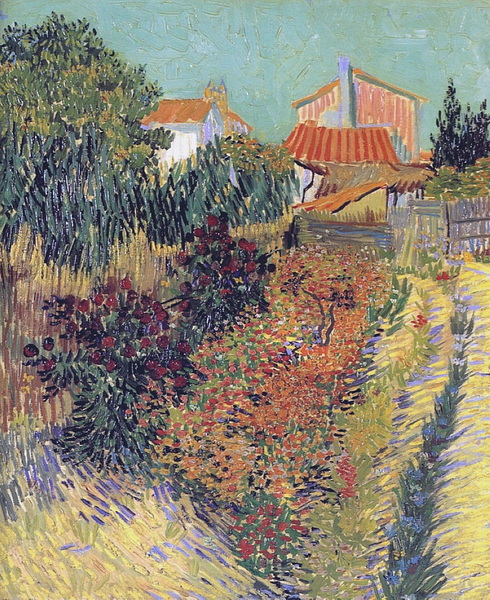 Garden Behind a House, 1888