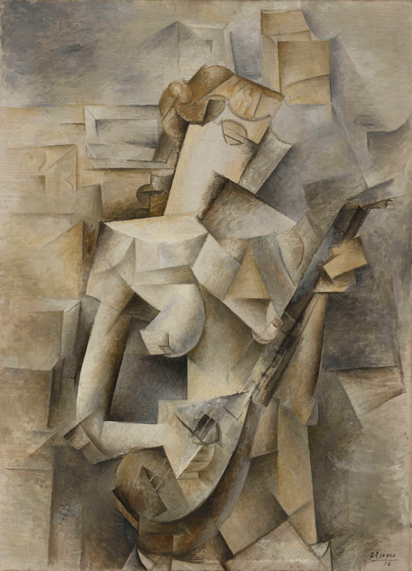 Girl with Mandolin (Fanny Tellier), 1910