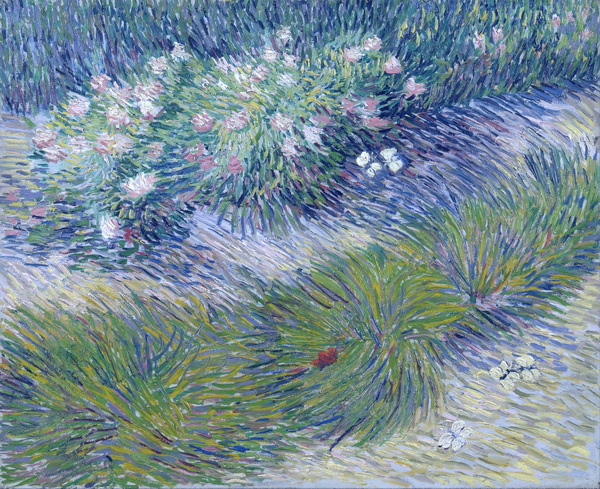 Grass and Butterflies, 1887