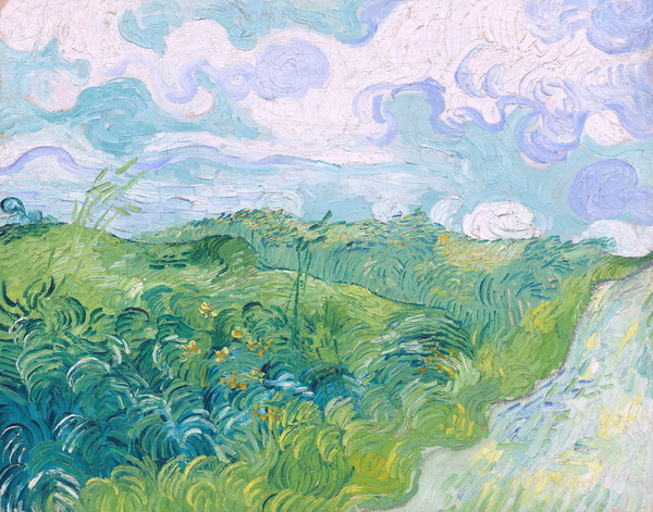 Green Wheat Fields, Auvers, 1890