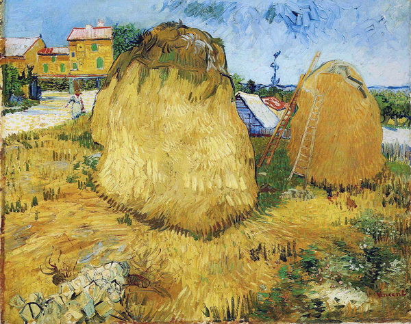 Haystacks in Provence, 1888