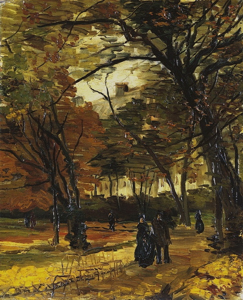 In the Boulogne Forrest, 1886