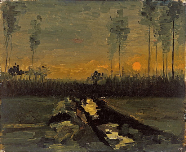 Landscape at Dusk, 1885