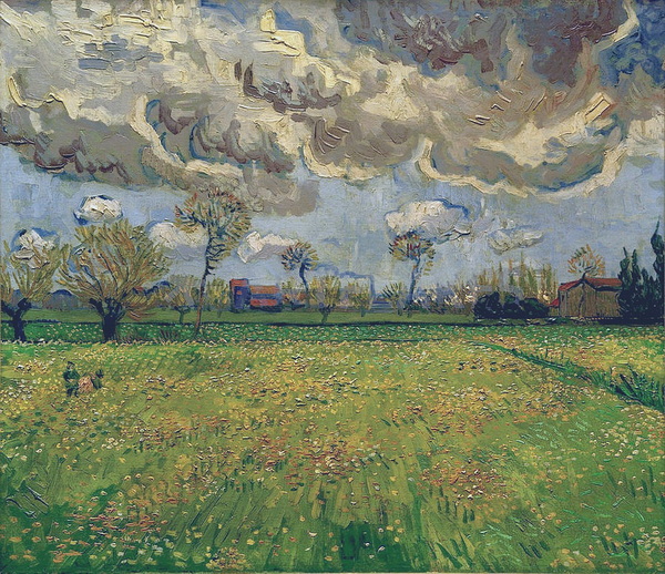 Landscape under a Stormy Sky, 1888