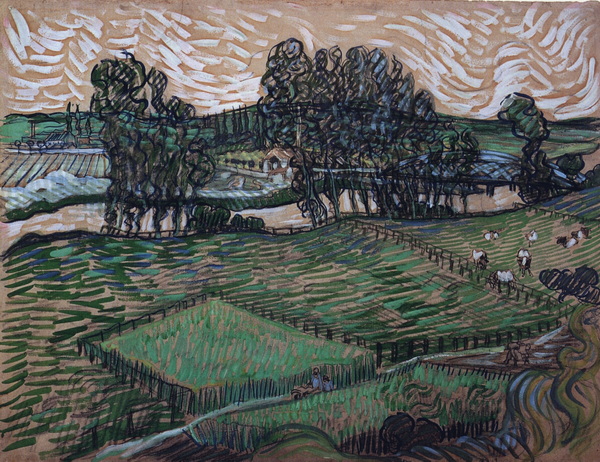 Landscape with Bridge across the Oise, 1890