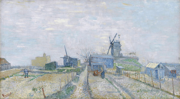 Montmartre - Mills and Vegetable Gardens, 1887