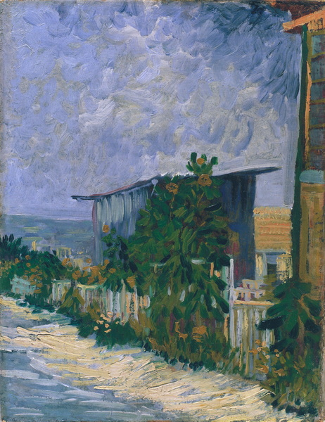 Montmartre - Path with Sunflowers, 1887