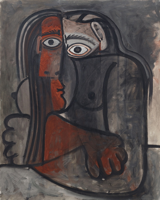 Nude with Arms Crossed, 1960