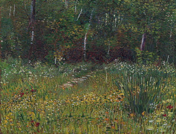 Park at Asnieres in Spring, 1887