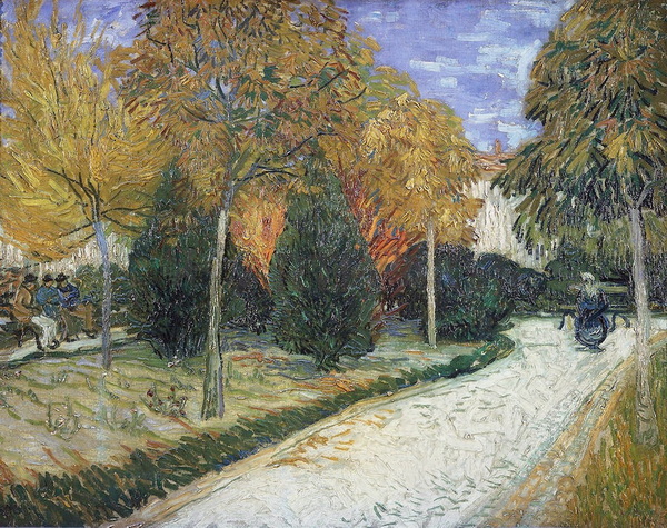 Path in the Park at Arles, 1888