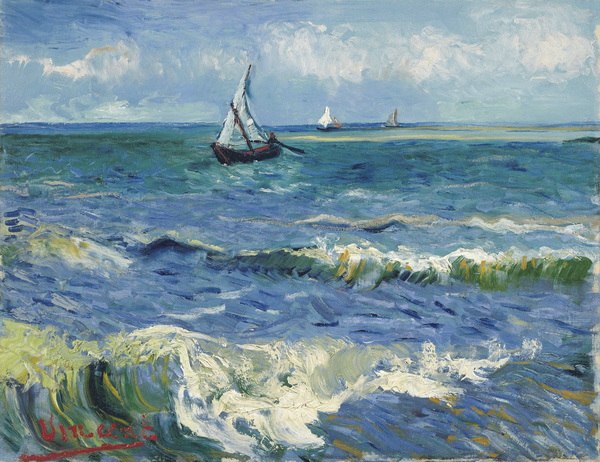 Seascape at Saintes-Maries, 1888