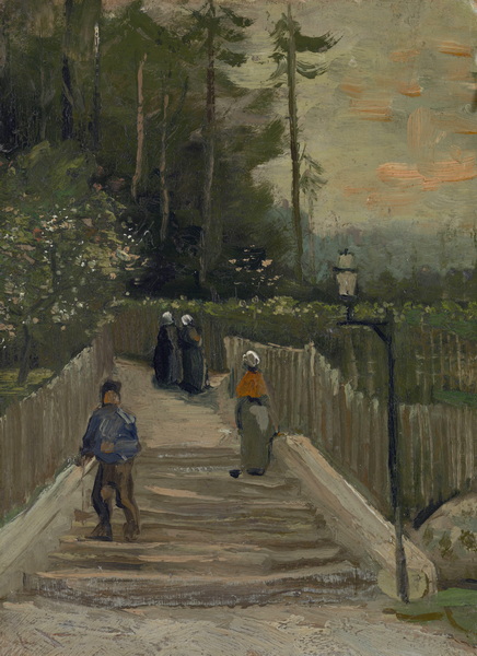 Sloping Path in Montmartre, 1886