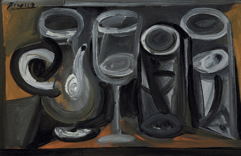 Still Life with Glasses, 1943