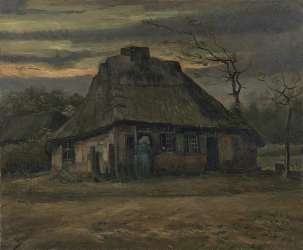 Straw Hut at Dusk, 1885