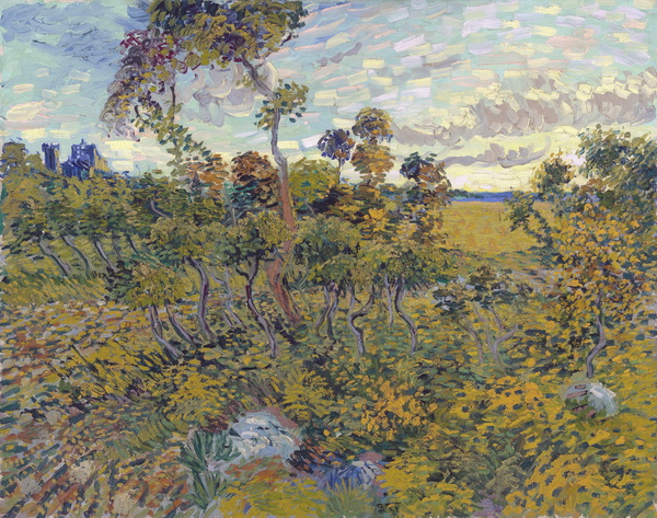 Sunset at Montmajour, 1888