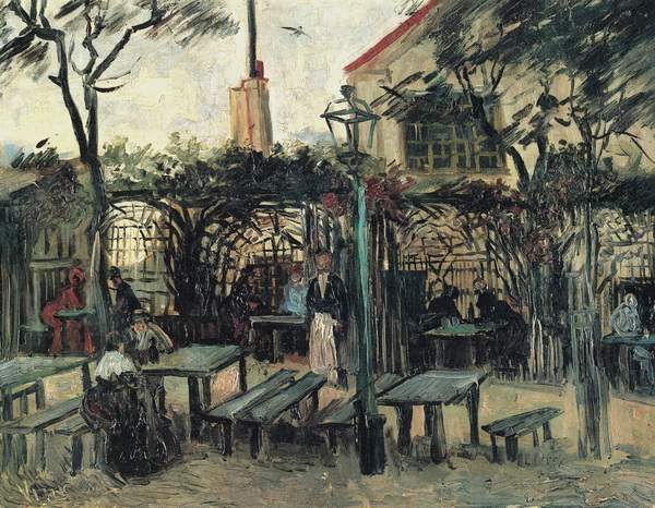 Terrace of a Cafe on Montmartre (La Guinguette), 1886