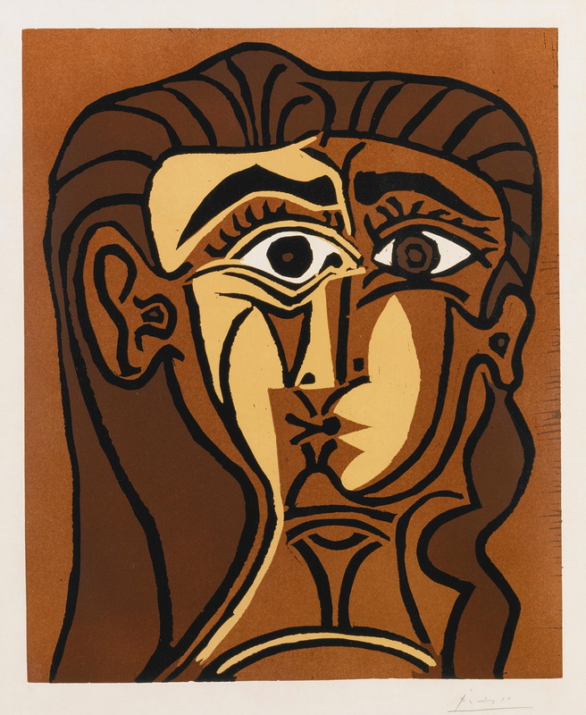 Tête de Femme (B 1063; Ba 1280), 1962