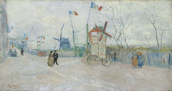 The Allotments at Montmartre, 1887