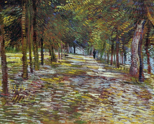 The Avenue in Argenson Park at Asnieres, 1887