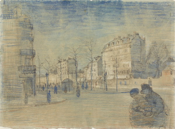 The Boulevard de Clichy, 1887