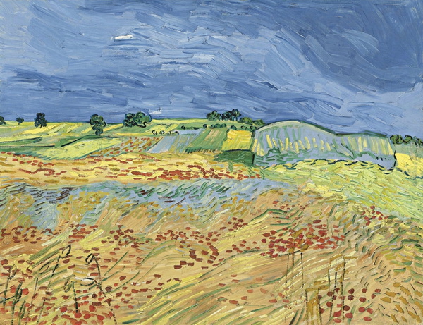 The Fields with Dark Clouds, 1890