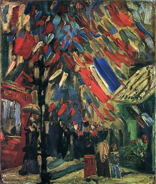 The Fourteenth of July Celebration in Paris, 1886