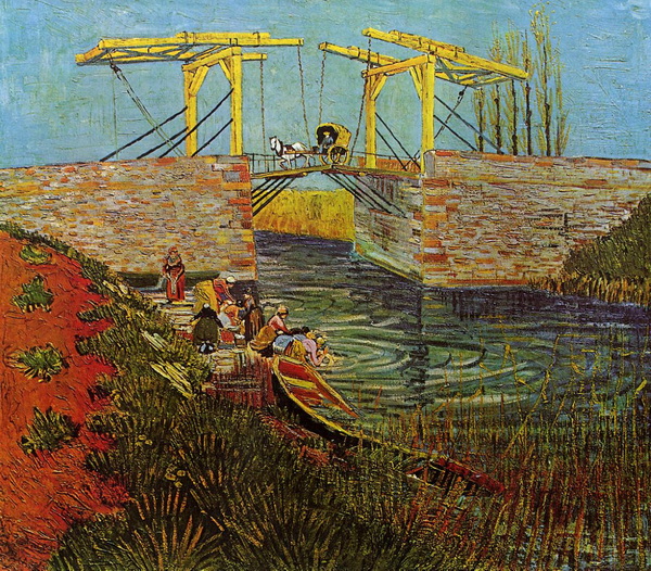 The Langlois Bridge at Arles, 1888 02