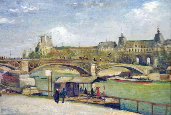 The Pont du Carrousel and the Louvre, 1886