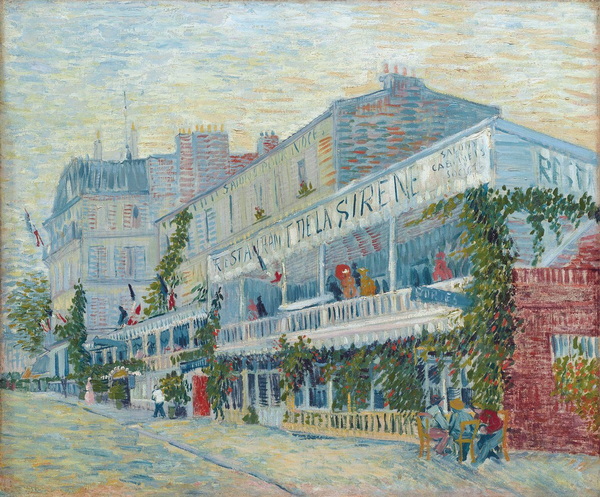 The Restaurant de la Sirene at Asnieres, 1887 01