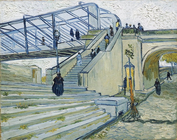 The Trinquetaille Bridge, 1888