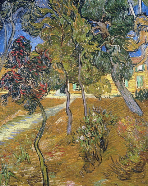 Trees in the Garden of Saint-Paul Hospital, 1889