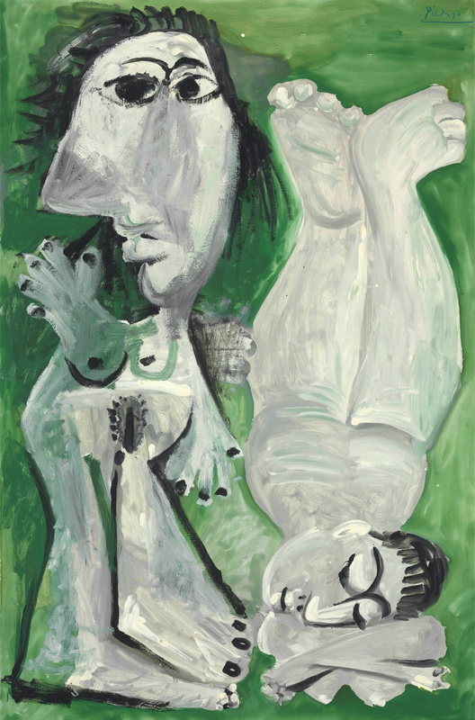 Two Nudes Lying, 1968