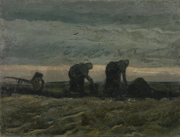 Two Peasant Women in the Peat Fields, 1883