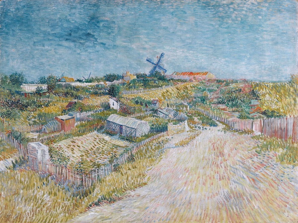 Vegetable Gardens in Montmartre, 1887