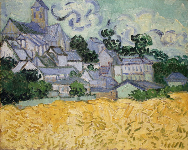 View of Auvers with Church, 1890