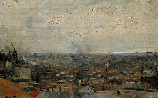 View of Paris from Montmartre, 1886