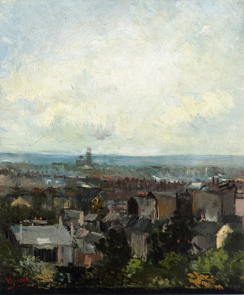 View of Paris from near Montmartre, 1886