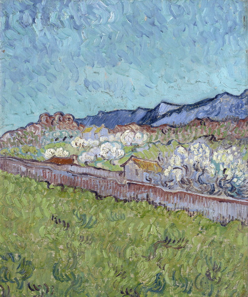 View of the Alpilles, 1889