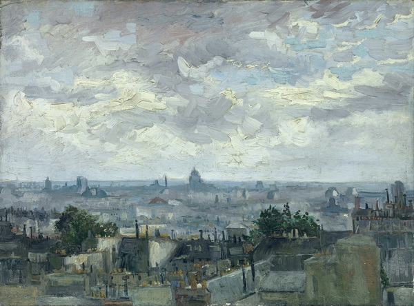 View of the Roofs of Paris, 1886