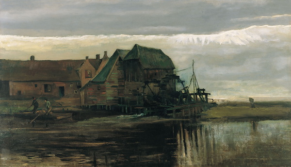 Watermill at Gennep, 1884