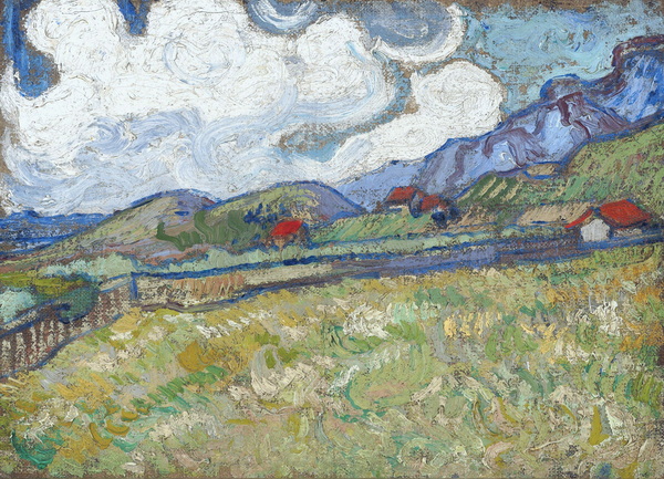 Wheat Field behind Saint-Paul Hospital, 1889