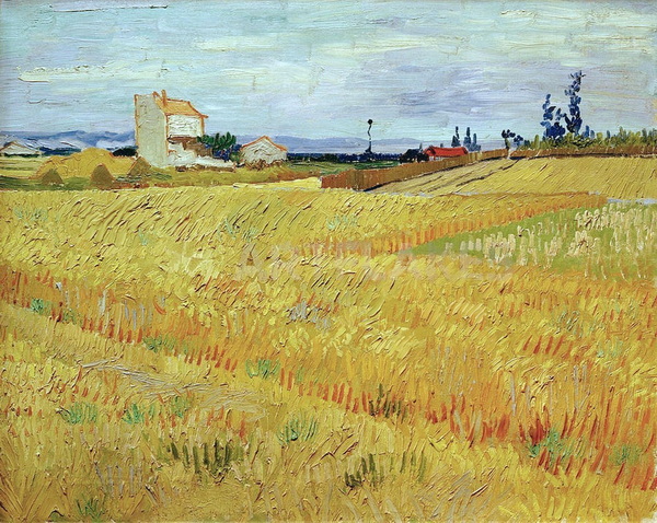 Wheat Field with Sheaves, 1888