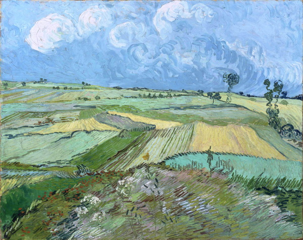 Wheat Fields at Auvers under a Cloudy Sky, 1890