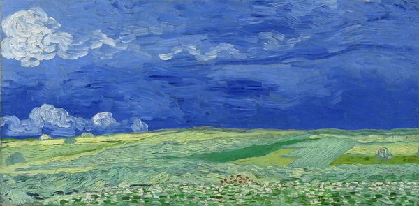 Wheatfields under Thunderclouds, 1890